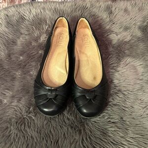 Soul Black Ballet Flats